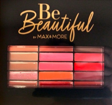 Max&More КАССЕТНАЯ ПАЛИТРА ТЕНЕЙ С КОСМЕТИКОЙ 73 товара HELLO BEAUTY BLUE