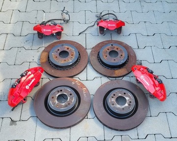 KIA STINGER ZESTAW HAMULCÓW TARCZE ZACISKI BREMBO