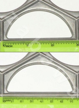 МЕТАЛЛИЧЕСКАЯ ФОРМА ДЛЯ ПЕЛЬМЕНЕЙ, УШИ ВАРЬЕГИ, 14 шт, НОЖКА №28