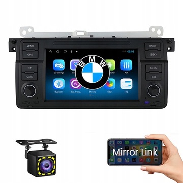 BMW E46 RADIO SAMOCHODOWE 2DIN ANDROID 12 GPS 32GB