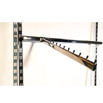 Wieszak pochyły do ryry owalnej, 12 bolców, 40cm