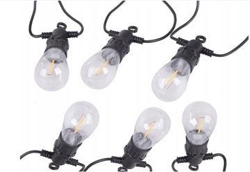 САДОВАЯ ГИРЛЯНДНАЯ ЦЕПЬ СВЕТОВ 20 СВЕТОДИОДНЫХ ЛАМП