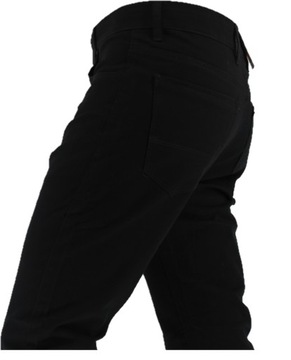ЧЕРНЫЕ БРЮКИ ИЗ ХЛОПКА L32 Ш 36 ТАЛИЯ 93-96 см