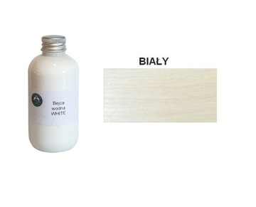 FIDDES Bejca wodna do drewna mebli podłóg WATER STAIN WHITE 100ml biała