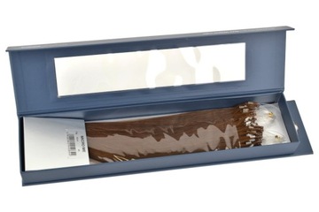 WŁOSY NATURALNE MIKRORINGI 40cm 70g kolor 4