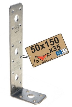 KĄTOWNIK ŁĄCZNIKOWY CIESIELSKI 50x150x35 2,5mm KL3