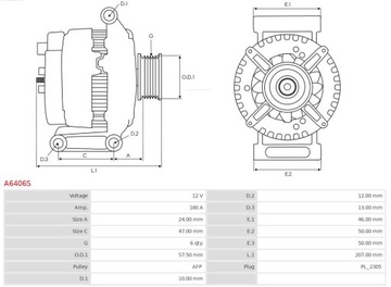 ALTERNATOR do LAND ROVER Range