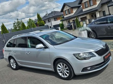 Skoda Superb II Outdoor 1.6 TDI CR DPF 105KM 2015 Skoda Superb ___Platinum___BiXenon LED Navi Kamera Panorama___Gwarancja___, zdjęcie 4