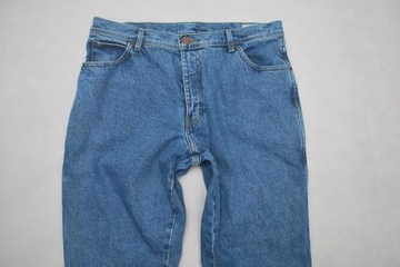 z Spodnie jeans Wrangler 38/30 Regular Fit niebieskie z USA