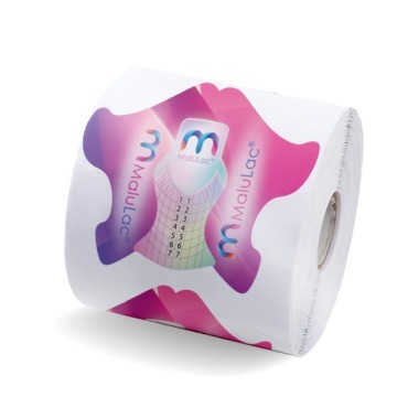 Шаблоны MaluLac NAIL FORMS для наращивания маникюра гелем 100 шт.