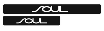 KIA SOUL NAKLEJKI NA PROGI