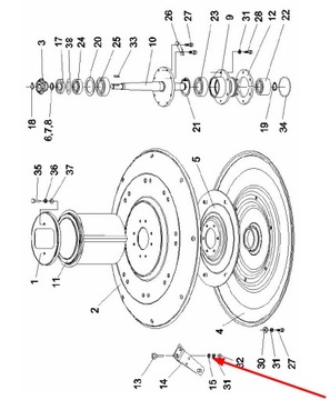 8245-036-010-400 Коническое кольцо для держателя ножа
