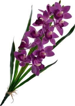 ORCHIDEA SZTUCZNY STORCZYK KWIATY DONICZKA LIŚCIE