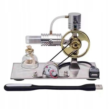 YO-L-Shape Stirling Engine Model With USB Connecto