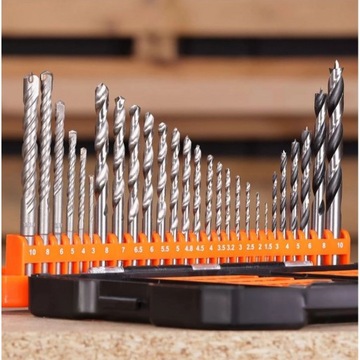 Набор сверл и отверток WellCut, 101 предмет. Качество