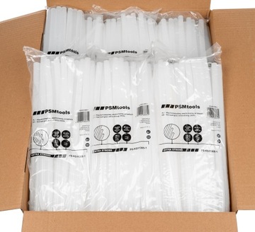 КАРТРИДЖИ ДЛЯ ГОРЯЧЕГО КЛЕЕВОГО ПИСТОЛЕТА, ПРОЗРАЧНЫЕ, ПРОЧНЫЕ, 35 шт. 11 мм х 300 мм, 1 кг