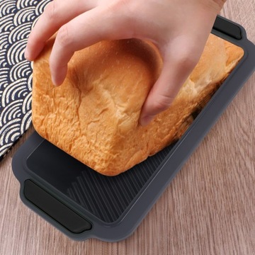 БОЛЬШАЯ СИЛИКОНОВАЯ ФОРМА ДЛЯ ВЫПЕЧКИ ХЛЕБА, ПАШТОВ, ТОРТОВ, ЗАГРУЗКА С АНТИПРИГАРНЫМ ЗАГРУЗКОЙ