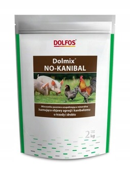 Dolmix No-Kanibal 2 kg na kanibalizm u drobiu hamuje agresję Dolfos