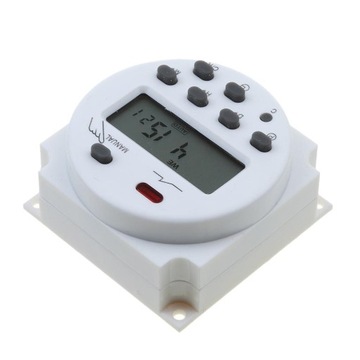 Nowy CN101A cyfrowy LCD programowalny timer 24V elektroniczny cyfrowy