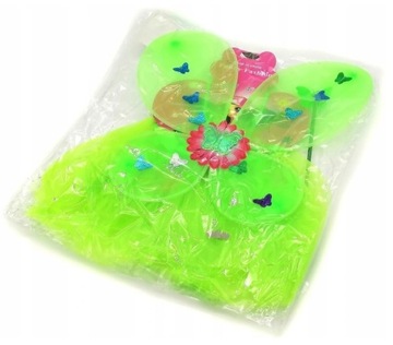 карнавальный костюм феи со светодиодной подсветкой микса цветов; произношение 48х39см