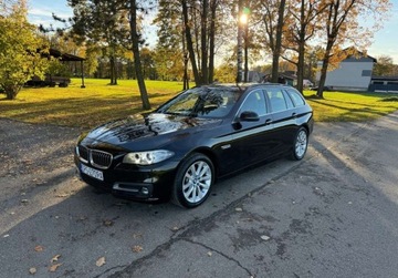 BMW Seria 5 F10-F11 Touring Facelifting 520d 190KM 2015 BMW Seria 5 Bezwypadkowy, Sportsitze 2.0 Diesel 190KM, zdjęcie 9