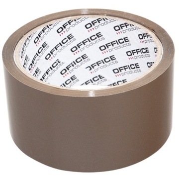 Taśma klejąca pakowa akrylowa Office products 48 x 50 brązowa