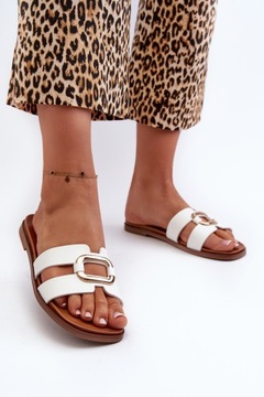 ТАПОЧКИ ЖЕНСКИЕ НА ПЛОСКОЙ ПЛОСКОСТИ, ELEGANT SK077H SERGIO LEONE R.39