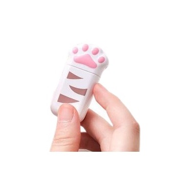 Korektor na taśmie 6m x 5 mm łapka kotka różowy