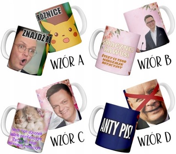 КРУЖКА 1670 С ЗАБАВНЫМ ПРИНТОМ АНДРЕЙ ДУДА ПОДАРОК ​​ПРЕЗИДЕНТУ ПИСА