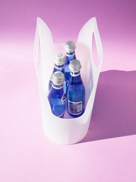 Пластиковая корзина для покупок MAXI Flexibag 15л, темно-синяя