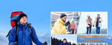 Зимние перчатки SIMIYA для мужчин и женщин, трикотажные перчатки с сенсорным экраном, противоскользящие