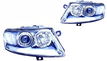 LAMPY PRZEDNIE AUDI A6 C6 XENON KOMPLET DEPO