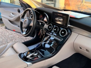 Mercedes Klasa C W205 Kombi 200 184KM 2017 Mercedes-Benz Klasa C Tylko 77000km Jak nowy Panorama 2.0 Benzyna, zdjęcie 35