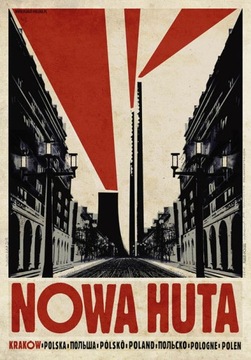 Kartka Kaja Nowa Huta Pacanów Pieniny Piła Podhale Polska Szkoła Plakatu