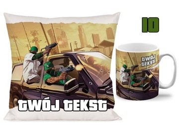 НАБОР ПОДУШЕК GTA V + посвящение N4