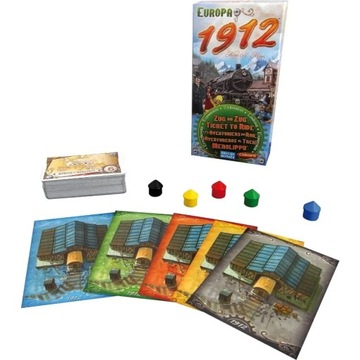 Настольная игра «Билет на поездку по Европе, 1912 год»