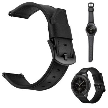 SKÓRZANY PASEK DO ZEGARKA SMARTWATCH GARMIN VENU 2 3 VIVOACTIVE 4 45MM 22MM