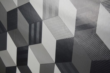 КОВЕР ПВХ Линолеум Гумолеум Гумолит LINOLEUM CUBES 097 2м 3D ЭФФЕКТ