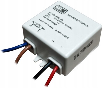 DOPUSZKOWY zasilacz 24V 6W 0.25A do TAŚM LED transformator puszkowy puszki