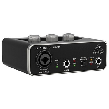 Behringer UM2 — аудиоинтерфейс USB