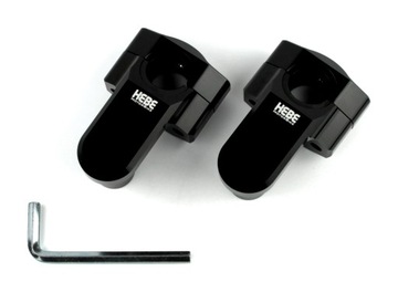 ПОДЪЕМ РУЛЯ МОТОЦИКЛА, ЧЕРНЫЙ 53 мм