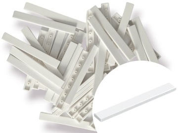 LEGO 4162 Tile Płytka 1x8 Biały White 10 szt