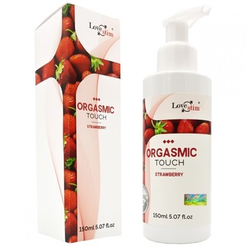 Orgazmowy żel do masażu stymulacji TRUSKAWKA 150ml