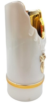 ЭЛЕКТРИЧЕСКАЯ СВЕЧНАЯ ВСТАВКА БЕЛАЯ СВЕЧА С БАТАРЕЙКАМИ ЭЛЕКТРИЧЕСКИЕ ВСТАВКИ