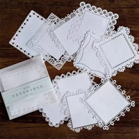 Koronki papierowe 10szt/kpl scrapbooking