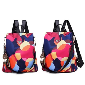 TOREBKA TORBA PLECAK DAMSKI PLECACZEK 2W1 KOLORY