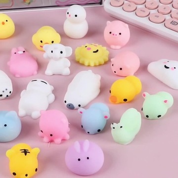 25 шт. GNIOTEK MOCHI SQUISHY POP IT TOY НАБОР АНТИСТРОВ ДЛЯ ДЕТЕЙ
