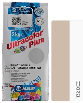 MAPEI FUGA Ultracolor Plus 132 BEŻ 2kg