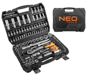 ZESTAW KLUCZY NEO TOOLS 108 ELEMENTÓW 1/2 1/4 NEO 10-212