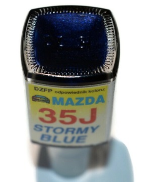 MAZDA 35J STORMY BLUE LAKIER ZAPRAWKA DO RYS ARA 10 ML